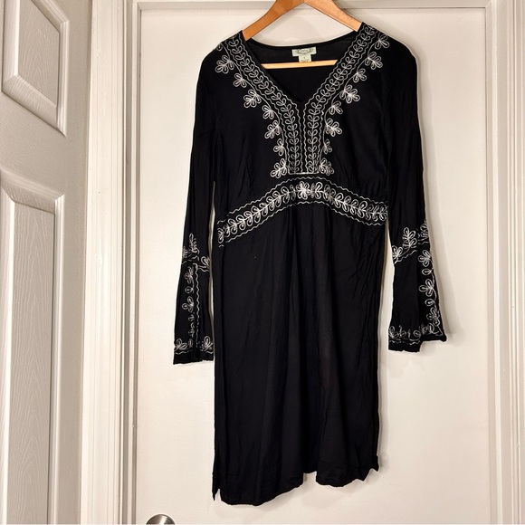 Joolay Bohemian Embroidered Dress - Size Large - Picture 2 of 8